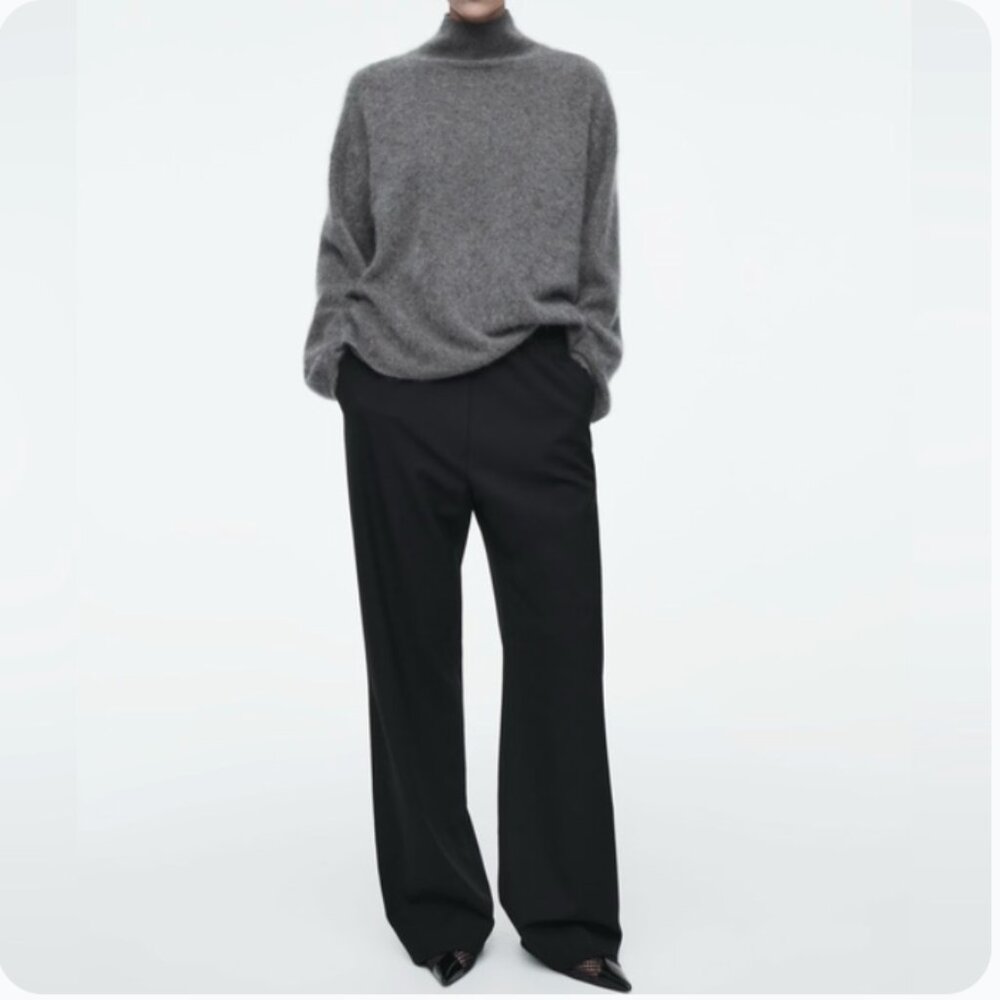 COS | Elasticated Tailored Wool Pants